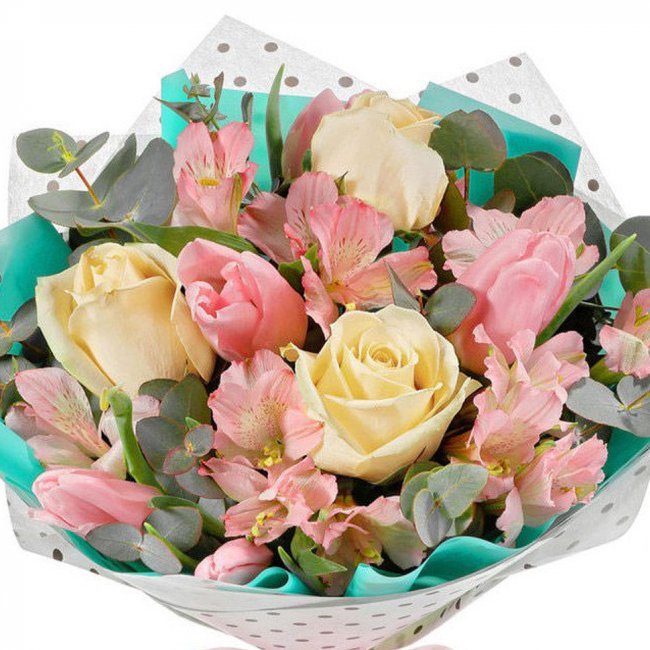 Букет цветов "Мое почтение" Букет цветов "Мое почтение"